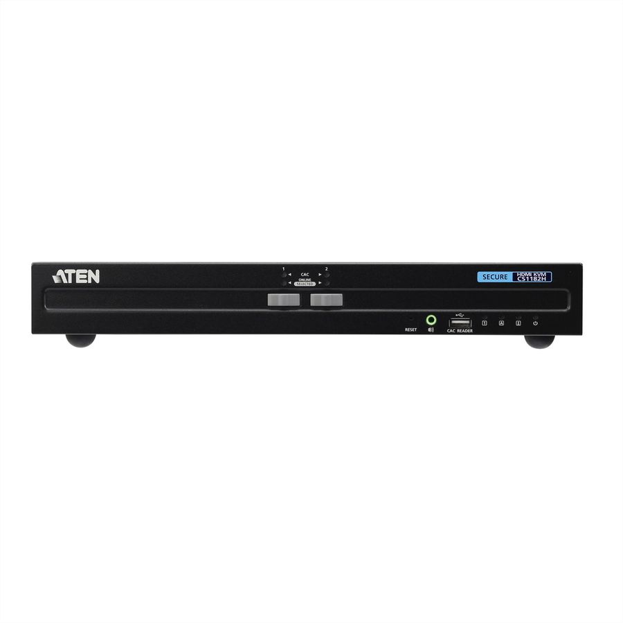 ATEN CS1182H 2-Poorts USB HDMI Secure KVM Switch , ATEN, CS1182H, 2-poorts, USB, HDMI, beveiligd, KVM, schakelaar