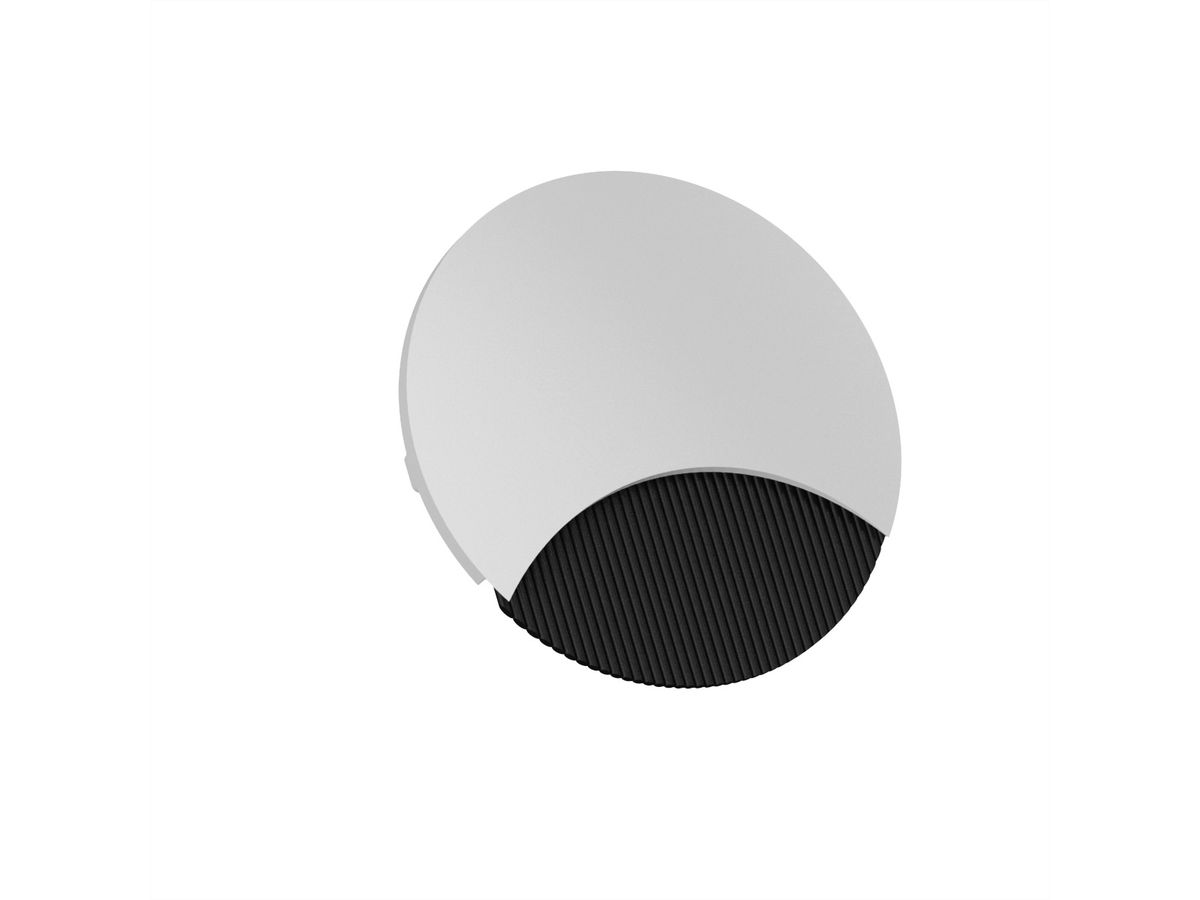 BACHMANN LOOP ROUND cable entry, white