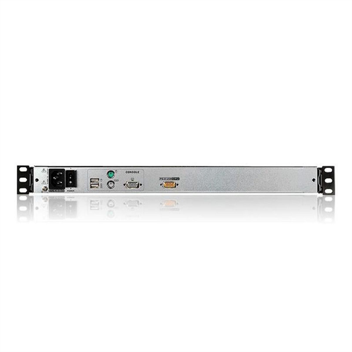 ATEN CL5800N KVM-console, 48 cm LCD, VGA, PS/2-USB, perifere poort, DE-Layout