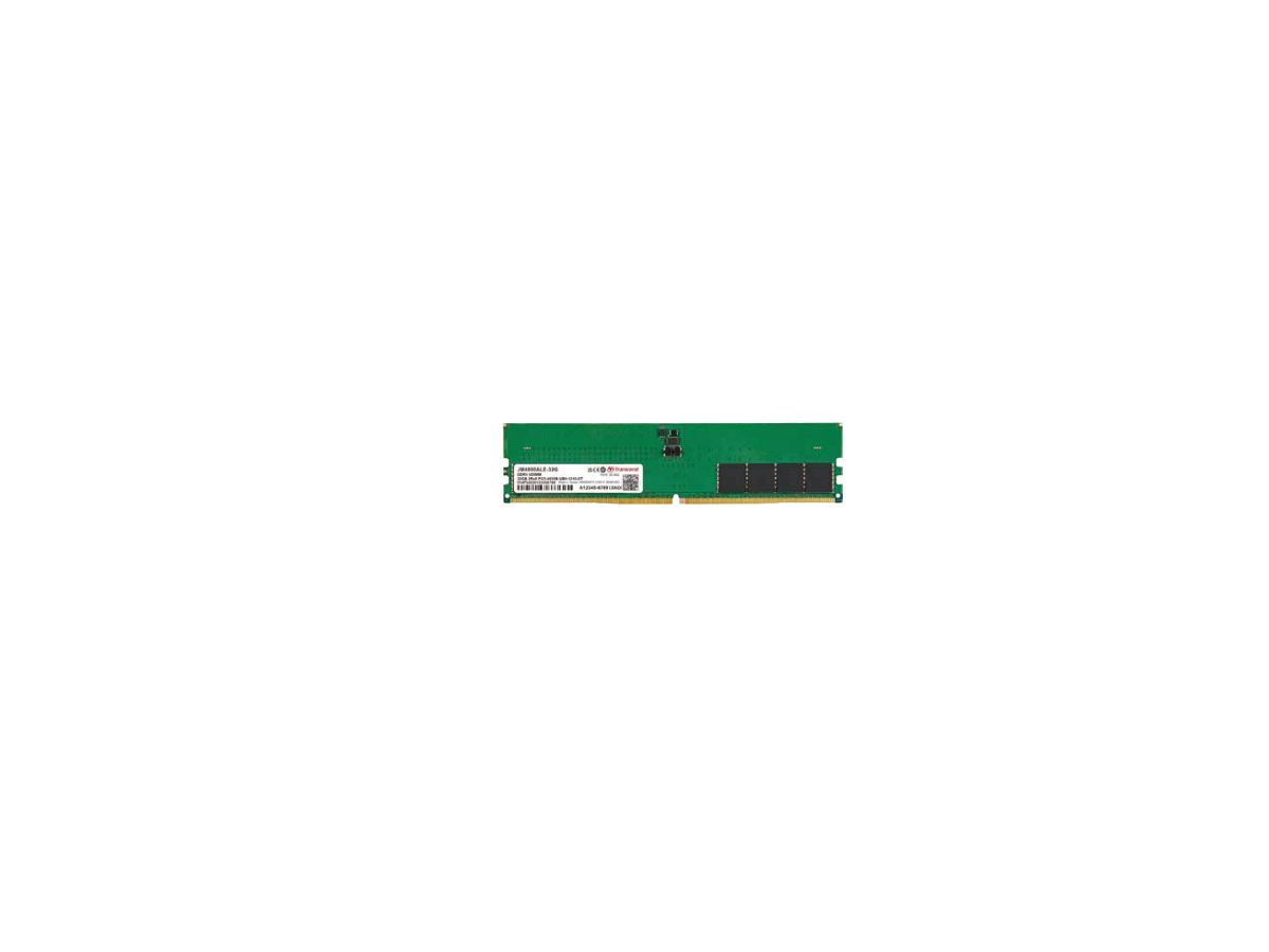 Transcend JetRam JM5600ALE-32G geheugenmodule 32 GB 1 x 32 GB DDR5 5600 MHz ECC