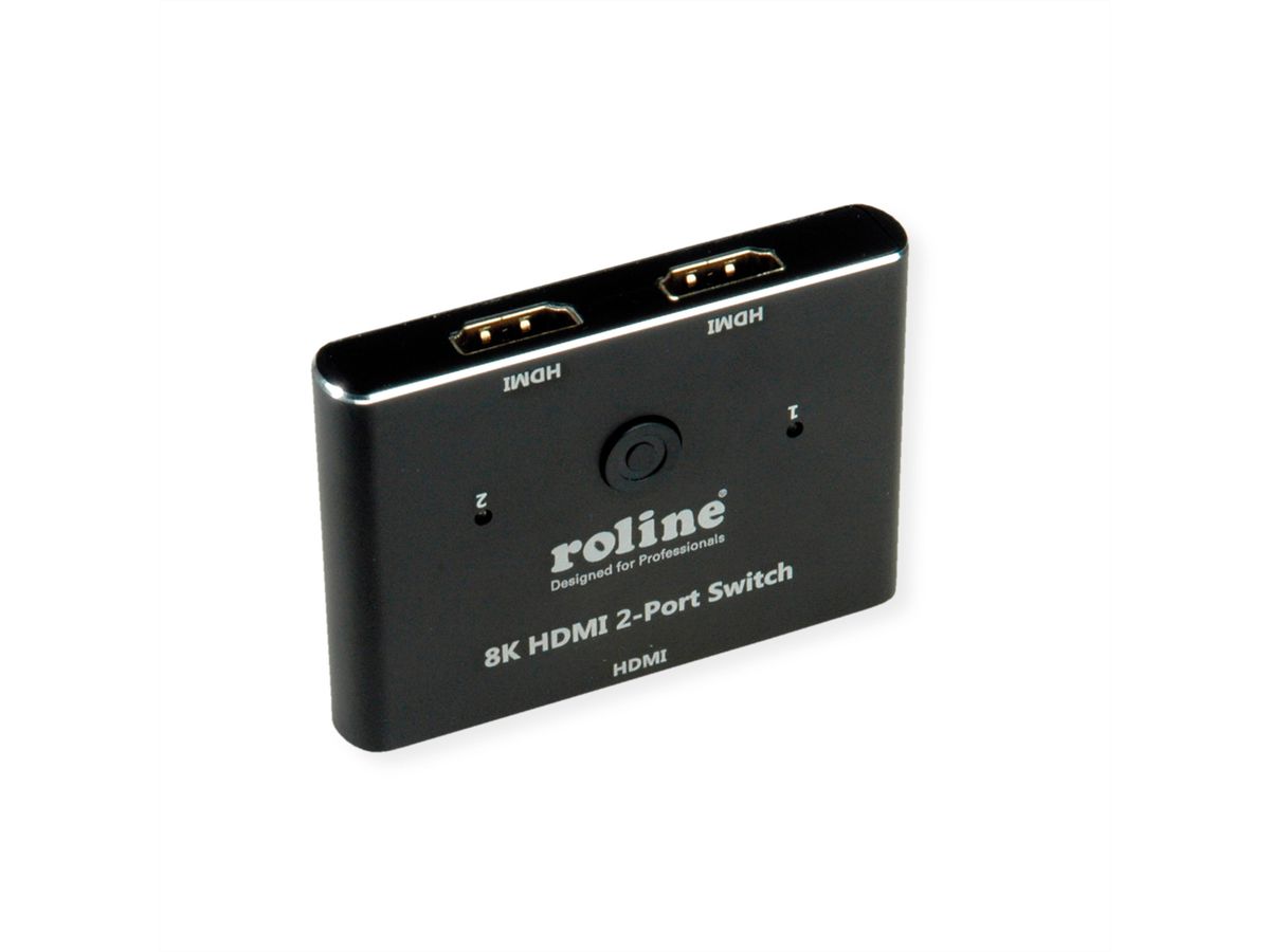 ROLINE 8K HDMI Switch, 2-voudig