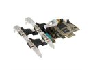 EXSYS EX-44064 PCI Express x1 kaart 4x serieel RS-232