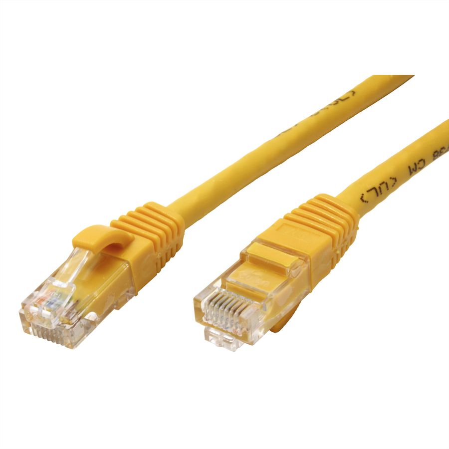 VALUE Patchkabel Kat.6A (Class EA) UTP, geel, 20 m