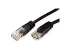 ROLINE UTP Patch Cord Cat.5e (Class D), black, 0.5 m