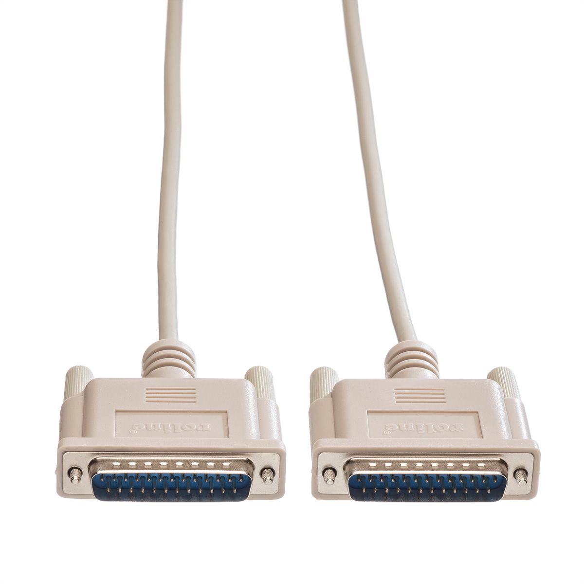 ROLINE RS232 kabel 25pol. M/M, 1,8 m