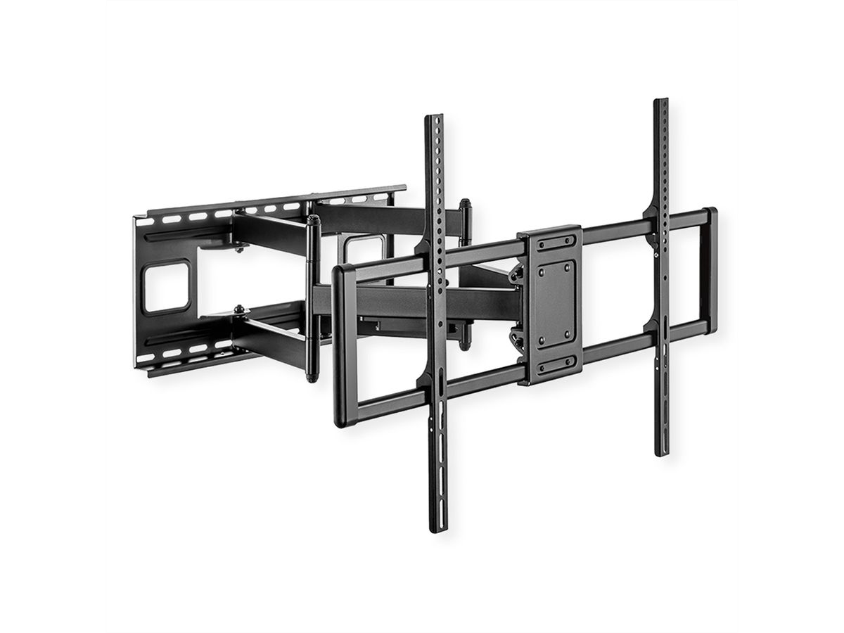 VALUE Solid Articulating Wall Mount TV Holder, < 120kg, < 304.8cm (60" - 120")