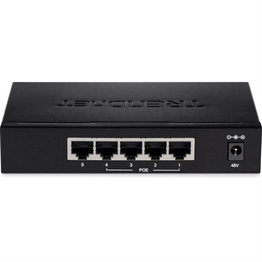 TRENDnet TPE-TG50ES PoE+ Switch (31W) 5-poorts Gigabit EdgeSmart
