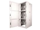 ROLINE colocation-kast 42HE 800x1000 mm, 3 compartimenten, grijs