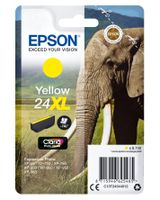 Epson Elephant Singlepack Yellow 24XL Claria Photo HD Ink