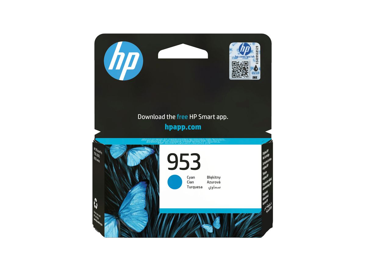 HP 953 Cyan Original Ink Cartridge