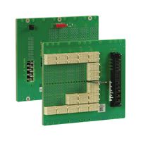 SCHROFF CPCI seriële backplane, 3 HE, 5 sleuven, systeemsleuf rechts, Full Mesh, zonder RIO, PSU