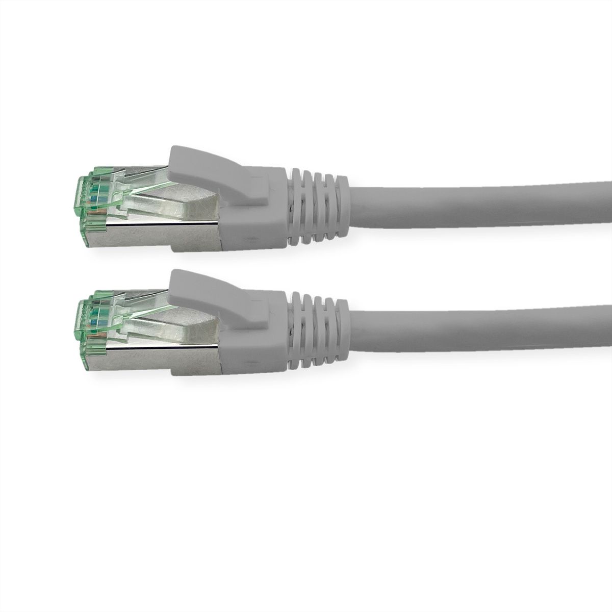 ROLINE RM Patchkabel Cat.6A S/FTP (PiMF), grijs, 5 m