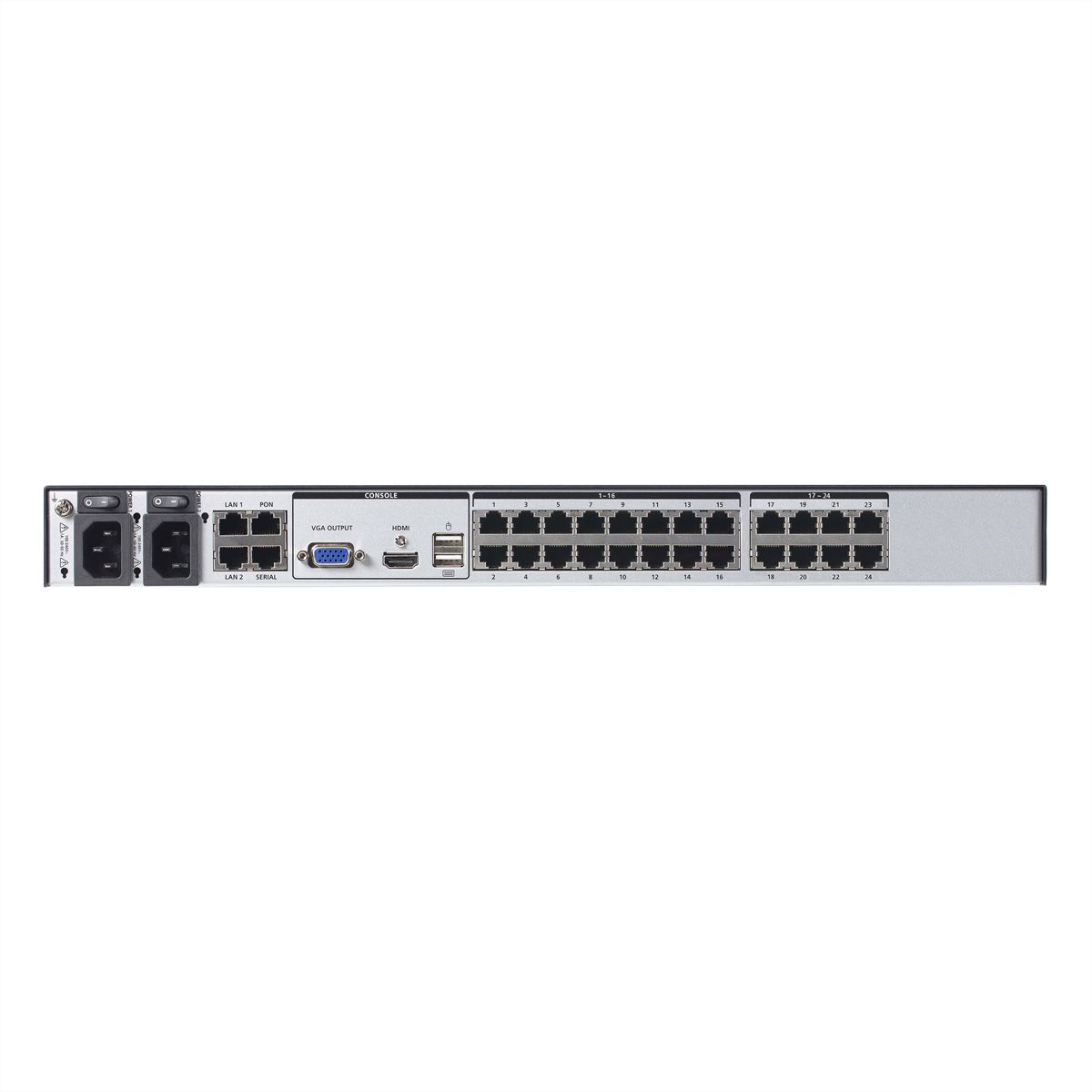 ATEN KN2124VB 24-poorts Cat 5 KVM over IP 1 lokaal en 2 remote