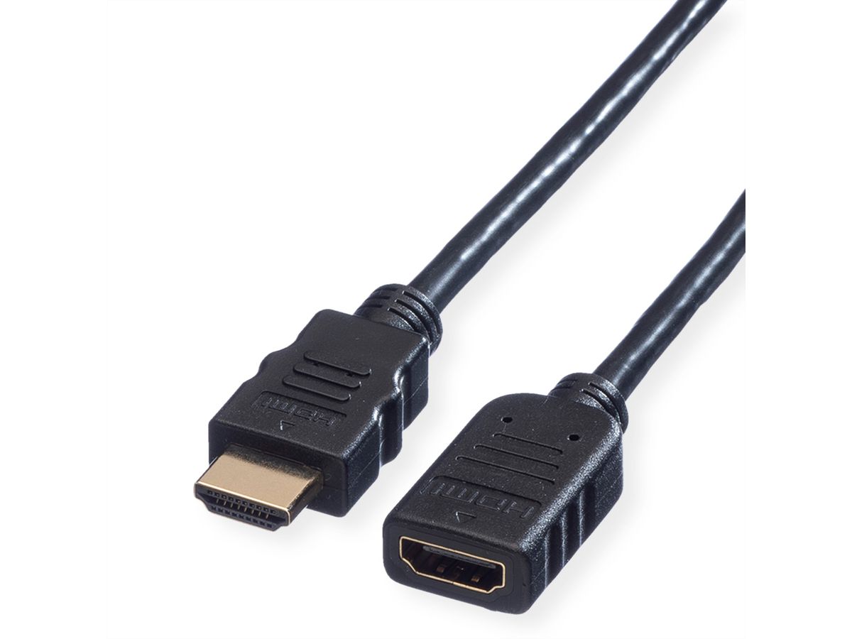 VALUE HDMI High Speed Cable met Netwerk M-F, 1 m