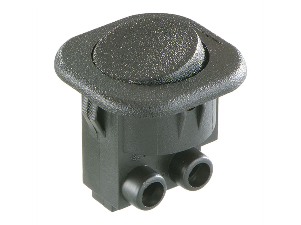 BACHMANN Wippenschalter Serie 8014, Ausschalter, unbel., 1polig, s/s