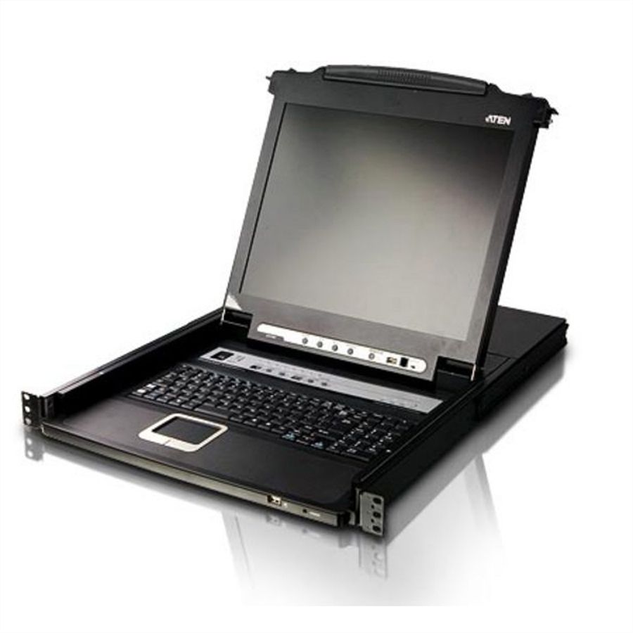 ATEN CL5716N LCD KVM Switch, USB-PS/2, VGA , DE-Layout