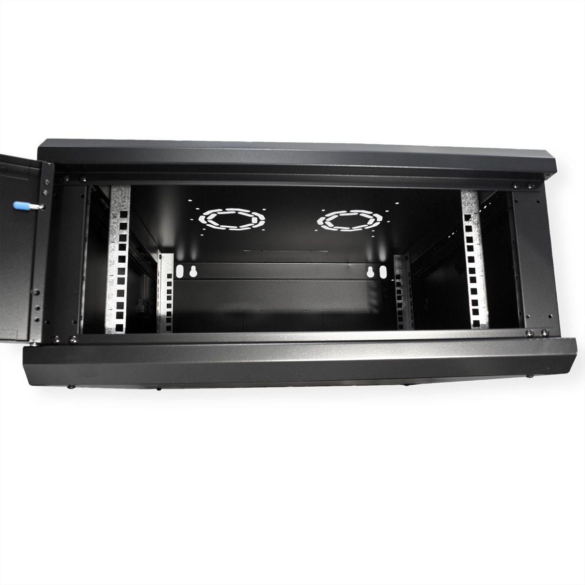 ROLINE 19" Wall Cabinet Basic Plus 4U, 600x600 BxT black
