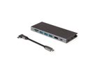 VALUE USB Type C Docking Station, HDMI 4K60 , 4x US3.2Gen1 (1x C + 3x A), 1x PD, 1x SD/TF, 1x RJ45, 1x 3.5mm