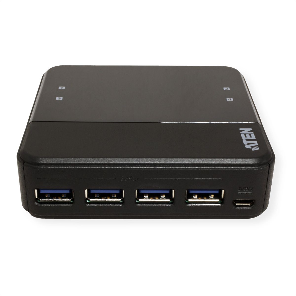 ATEN US3344 4-poorts USB naar USB-C sharing