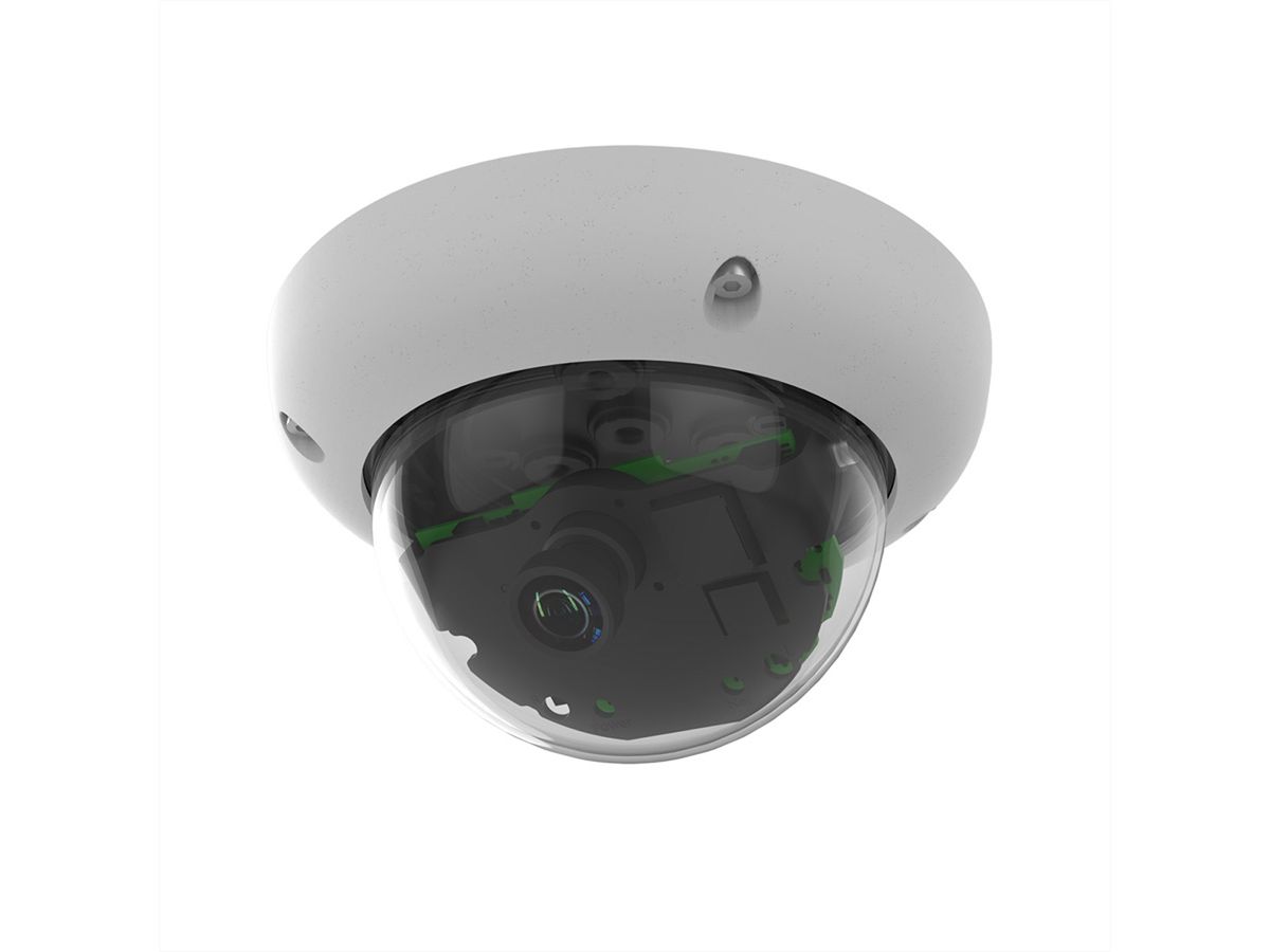 MOBOTIX D26B domecamera 6MP met B061 lens (60° nacht), IP66 en IK10