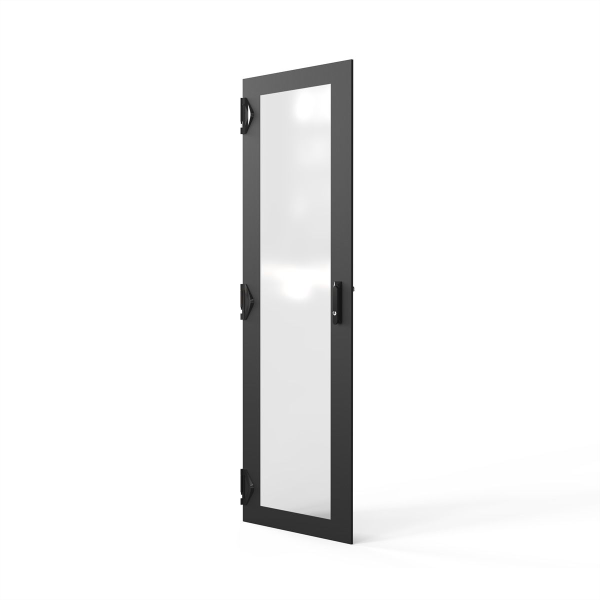 DOOR GLAZED 1800H 600W IP20 1PT RAL7021