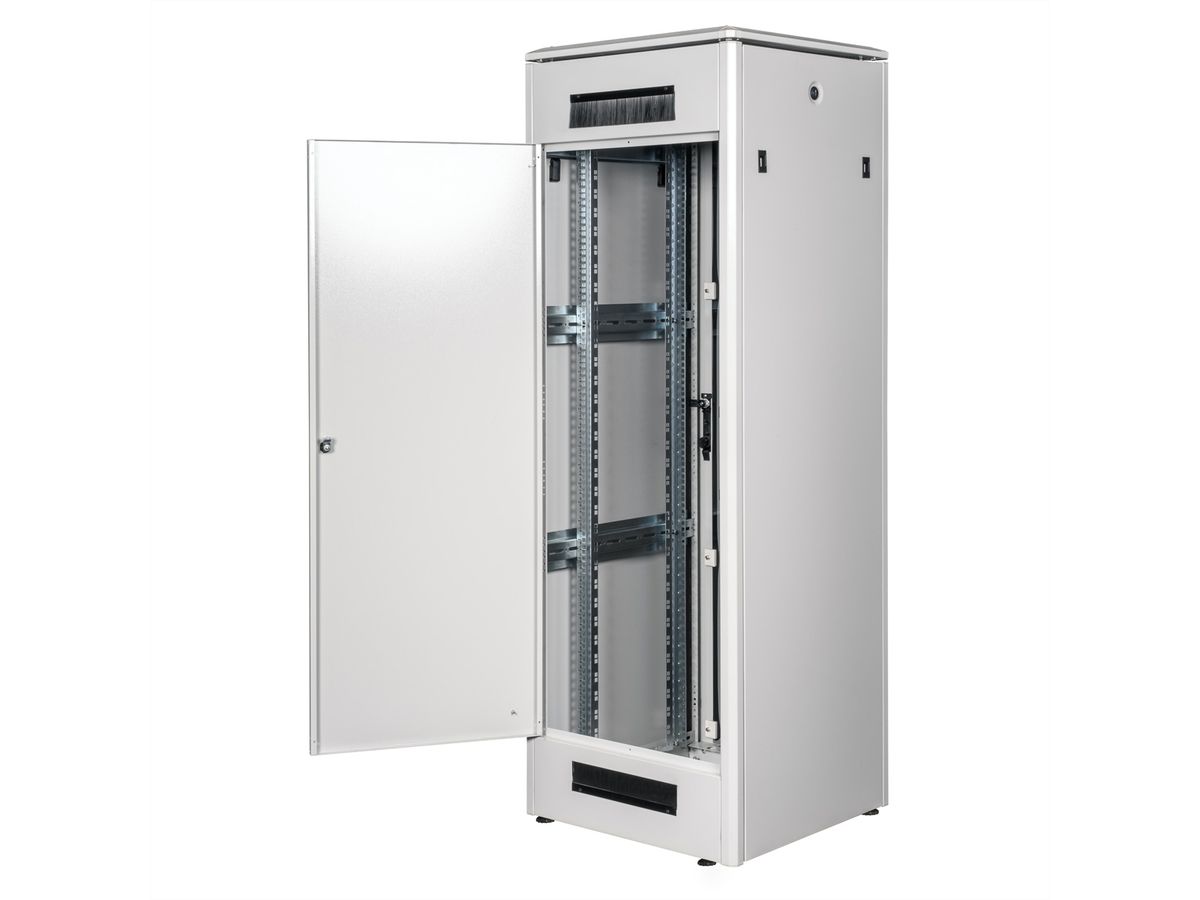 ROLINE 19-inch netwerkkast Pro 36 U, 600x600 BxD Glazen deur grijs