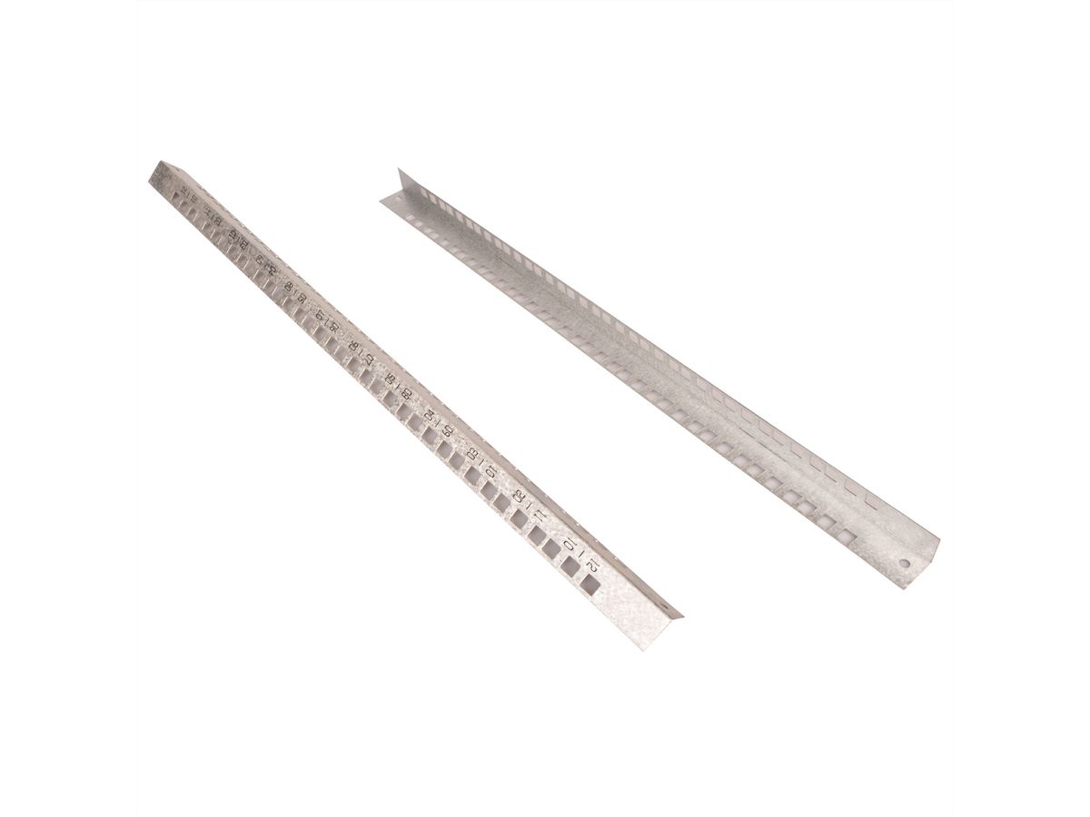 ROLINE 19-inch profielrails 4 HE, voor wandbehuizing Basic