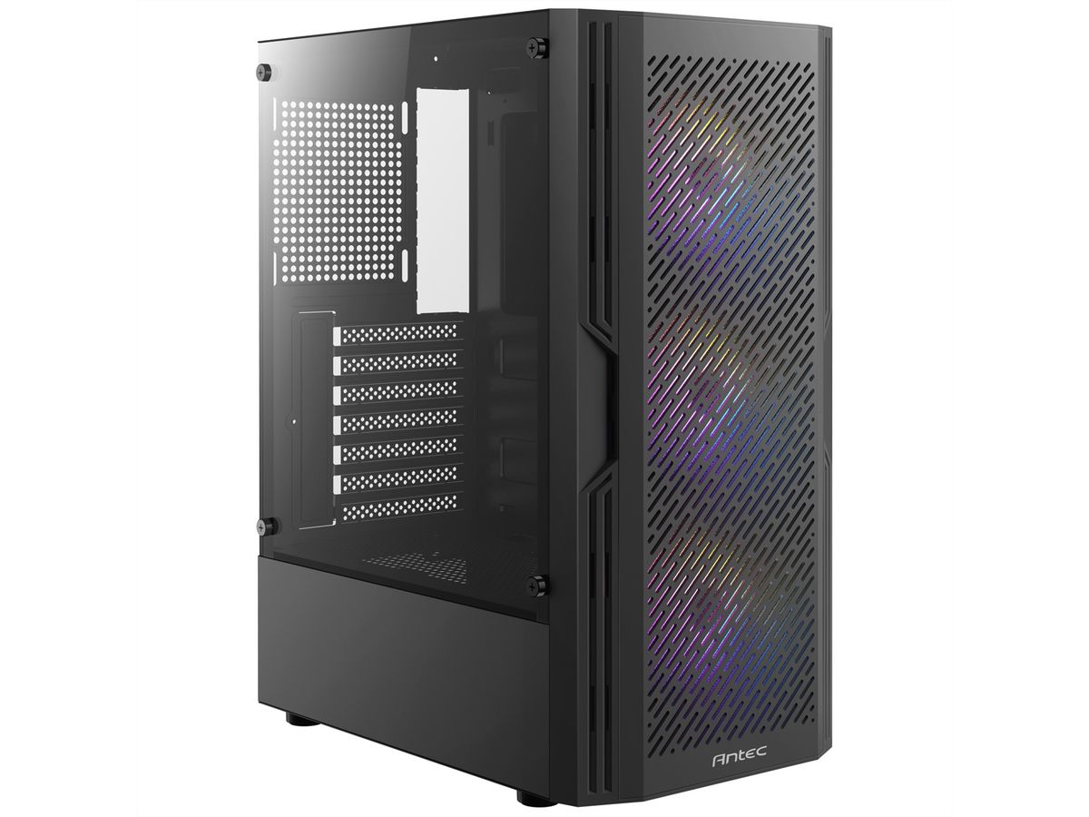 ANTEC AX20 PC case Midi Tower Gaming ATX, black