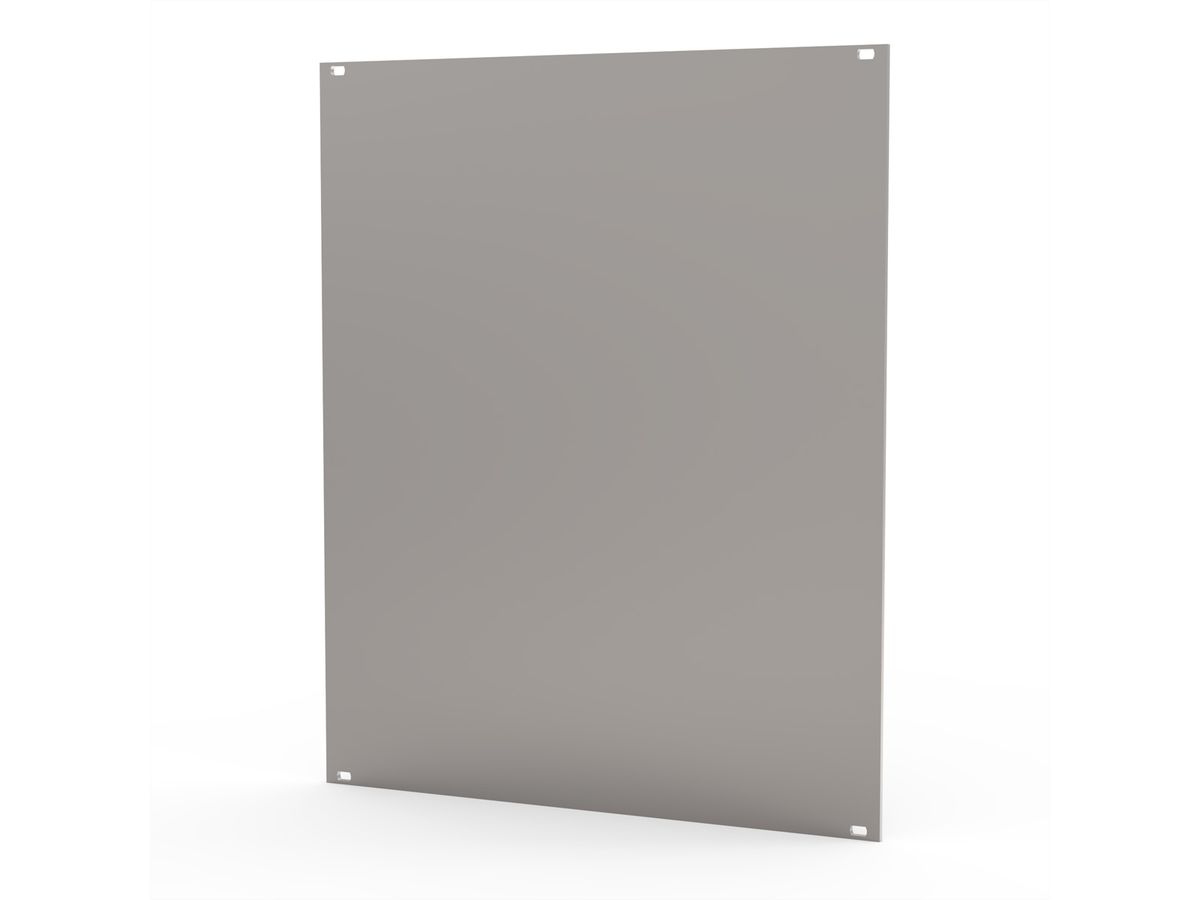 SCHROFF Front Panel, Unshielded, 6 U, 42 HP, 2.5 mm, Al, Anodized, Untreated Edges