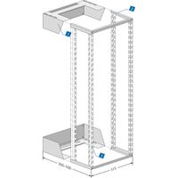 APRANET 19"-Wandrack, offenes 19"-Gestell