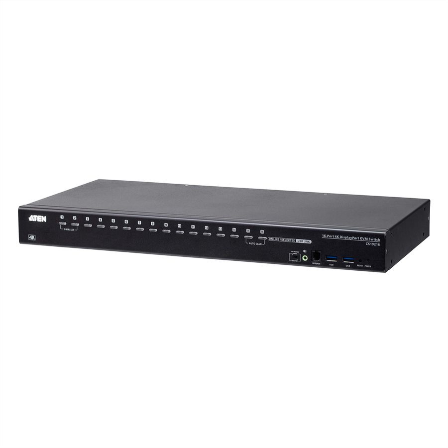 ATEN CS19216 16-Poorts USB3.0 4K DisplayPort KVM