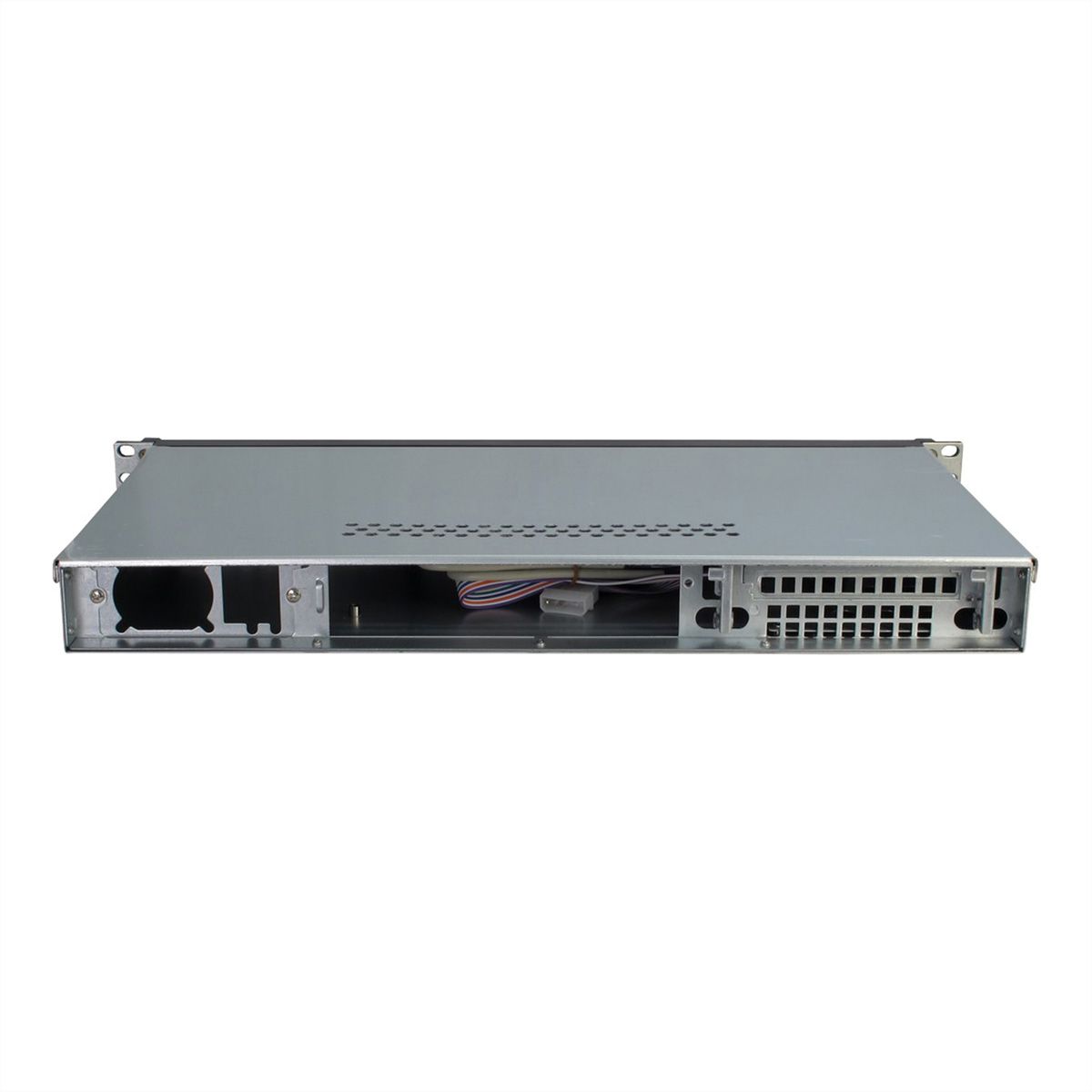 19" Server behuizing, 1UH, 1U-K-125L, zwart