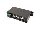 EXSYS EX-1163HMS-WT 4-poorts USB 2.0 HUB Overspanningsbeveiliging & uitgebreid temperatuurbereik