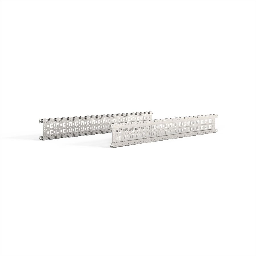 SCHROFF Varistar Depth Member, 3 rows, 1200D, Aluzinc