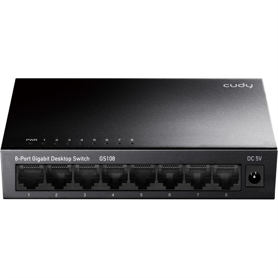 CUDY GS108 8-poorts Gigabit Switch