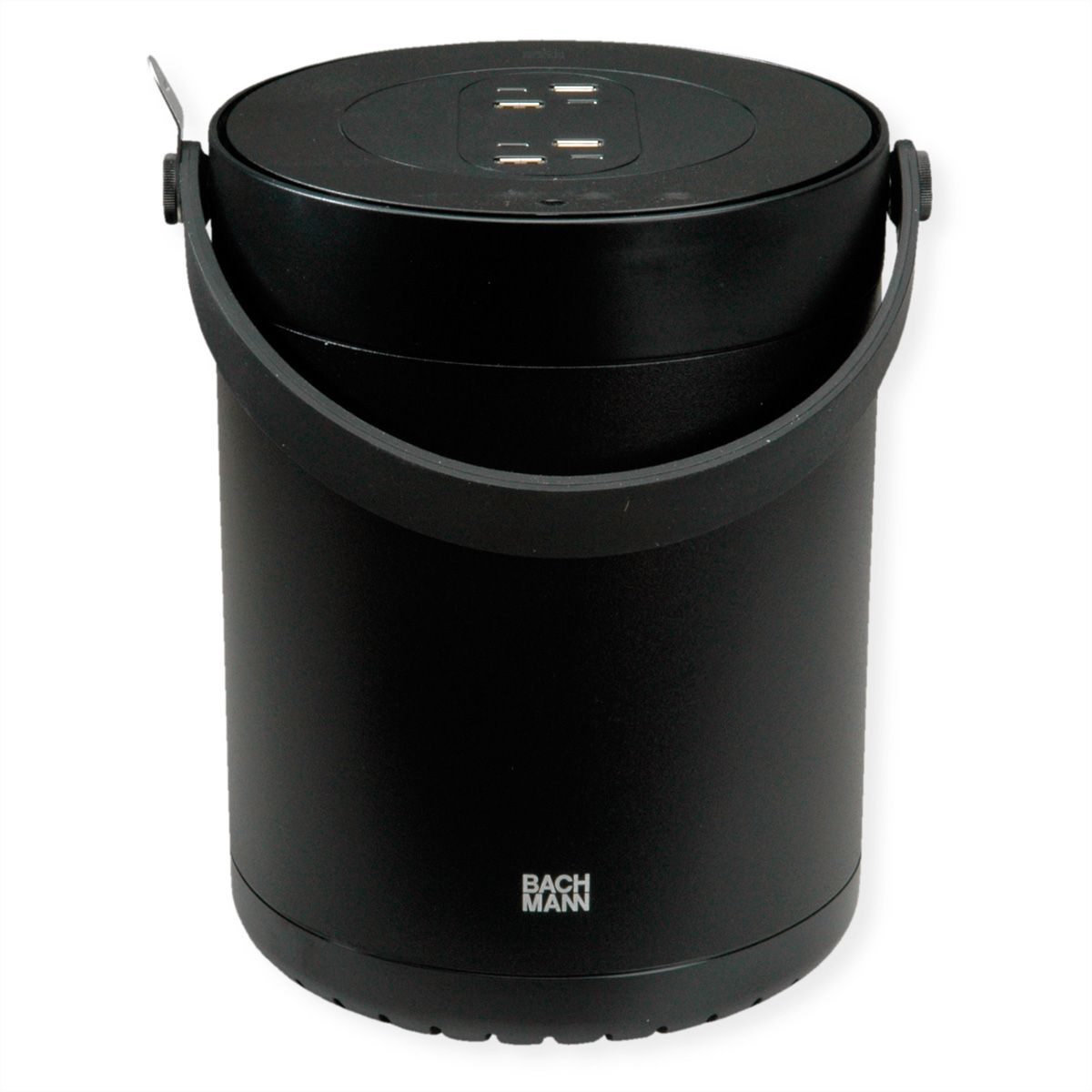 BACHMANN MOV:E POWER UNIT 4x Charger USB-A/C, 220W, mit Security Lock Adapter, schwarz
