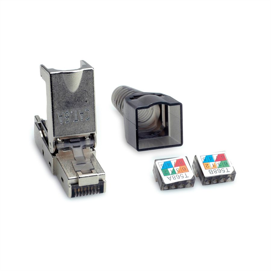 VALUE Field connector RJ-45 Cat.6A (Class EA), STP