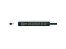 BACHMANN PRIMO 2 6xCEE7/3 1xSwitch with loop 2m CEE7/7 RAL6028