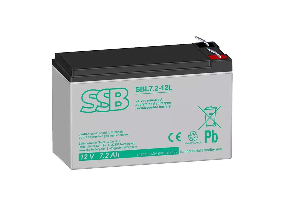 Spezialbatterie für USV 12V 07Ah