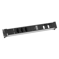 BACHMANN CONFERENCEF XL 3xCH 0°, 1xUSB C/C 100W 2xCM