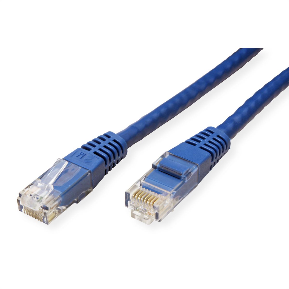 VALUE Patchkabel Cat.6 UTP (Class E), blauw, 10 m