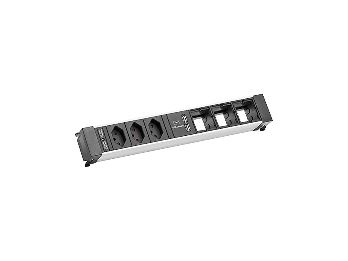 BACHMANN POWER FRAME 3xCH USB Charg.3xCM, Current 0.2m GST18 Switzerland