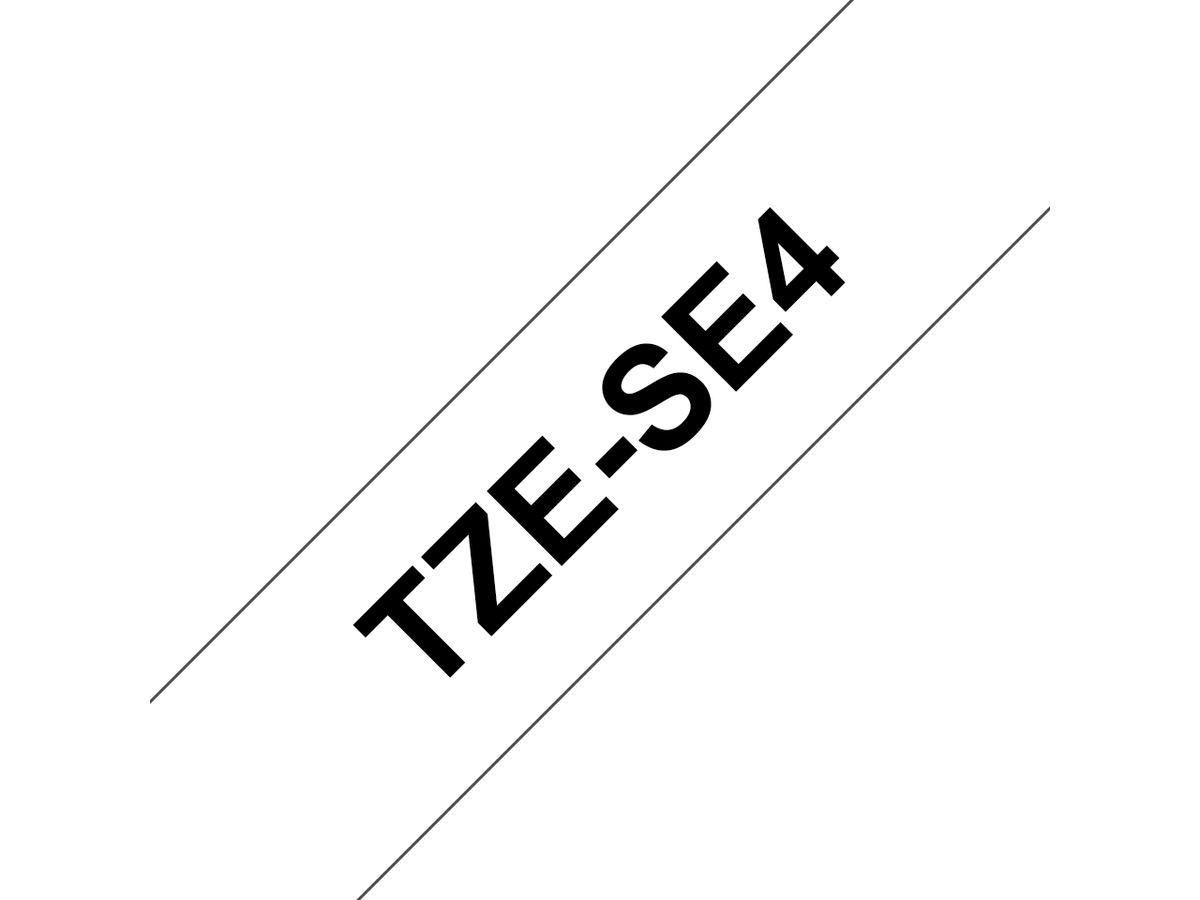 Brother TZE-SE4 label-making tape TZ