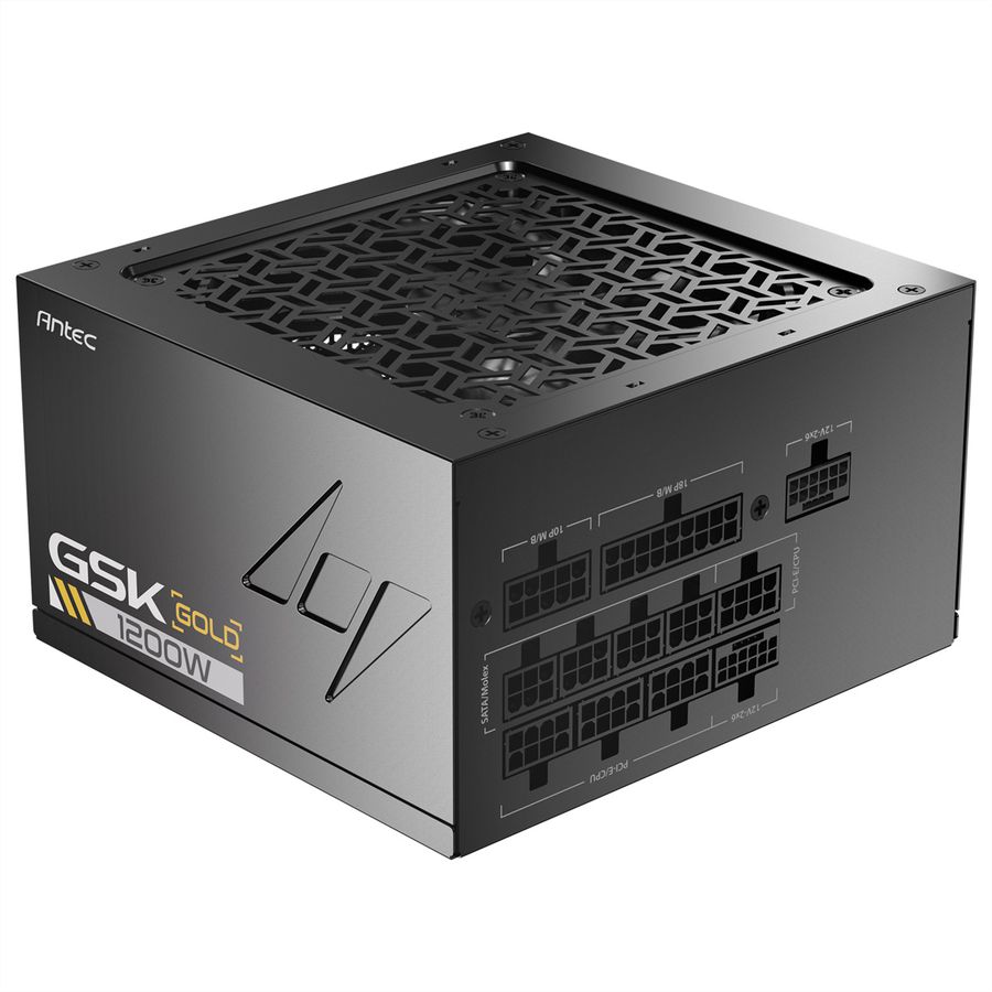 ANTEC GSK 1200 ATX3.1 1200 W Vollmodulares 80 PLUS Gold-Netzteil, schwarz