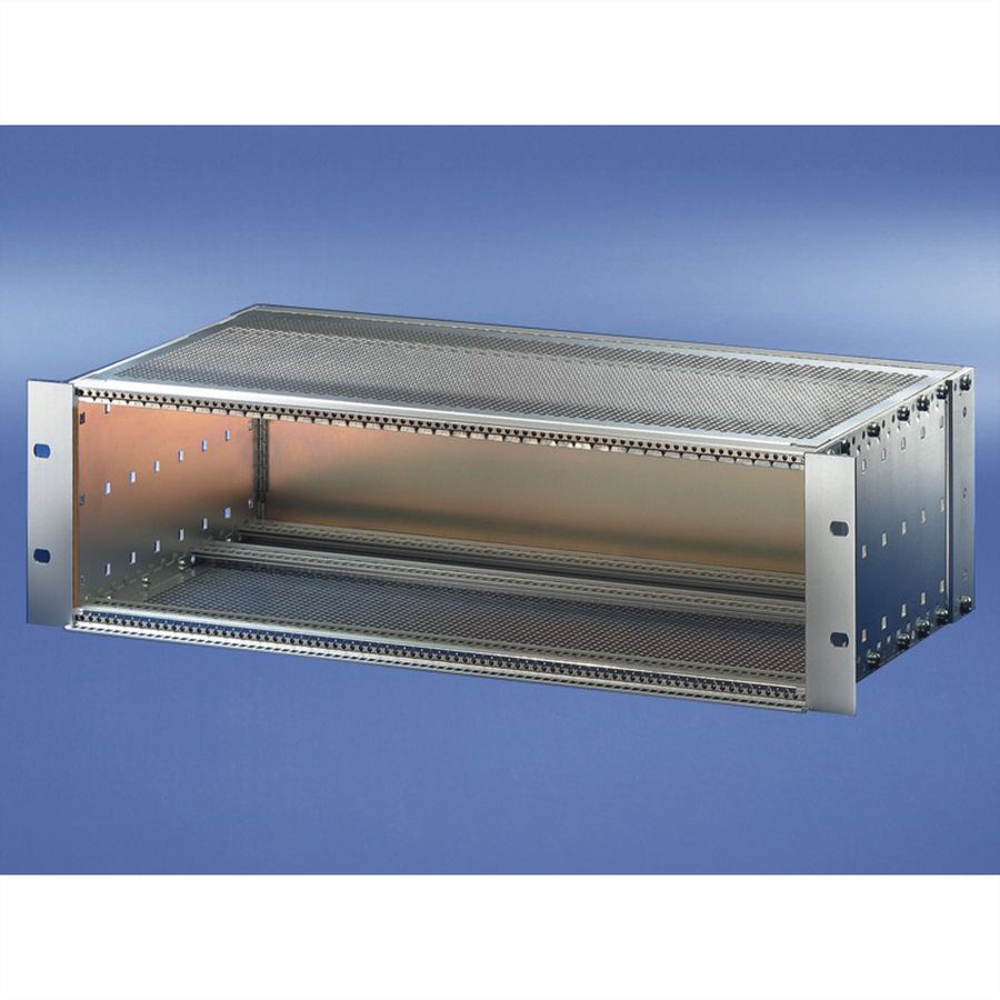 SCHROFF EuropacPRO 19" Subrack Kit for Backplane, Shielded, CompactPCI, 3 U, 235 mm