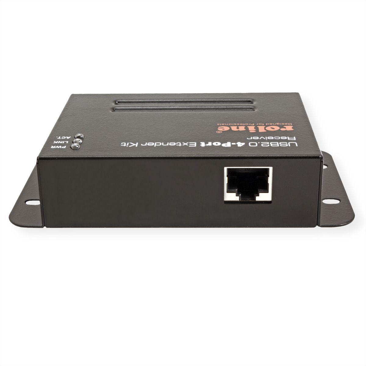 ROLINE USB 2.0 verlenging via RJ45, 4x USB, max. 50m