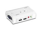 TRENDnet TK-209K KVM-switch 2-poorts USB-kit met audio