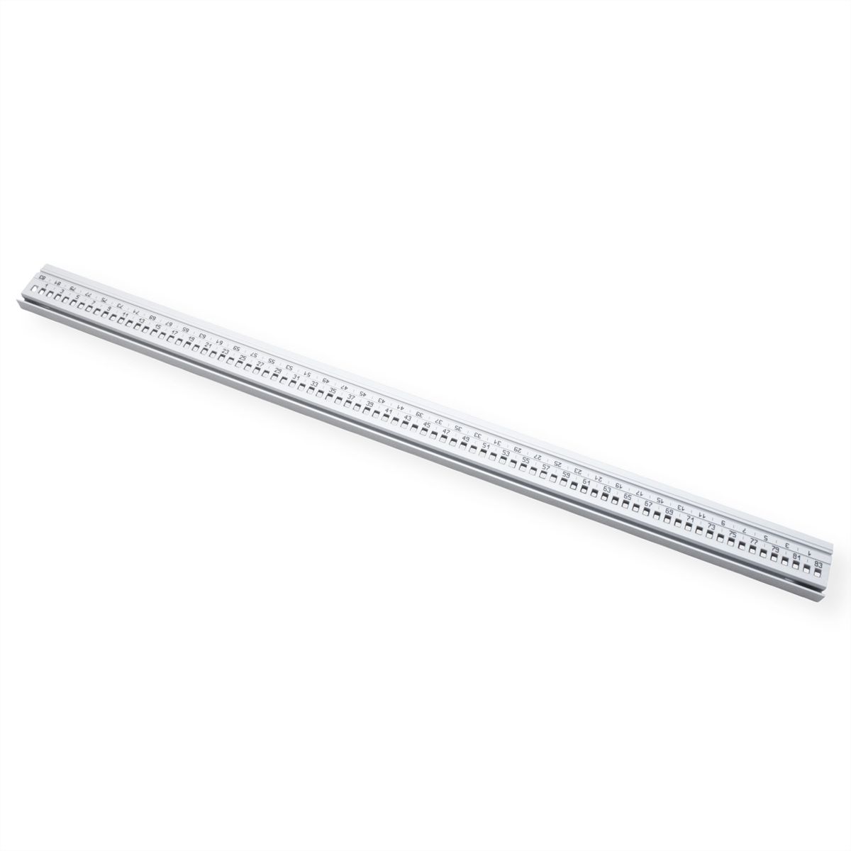 SCHROFF horizontale rail achter type H-ST, zwaar, standaard, 84 pk