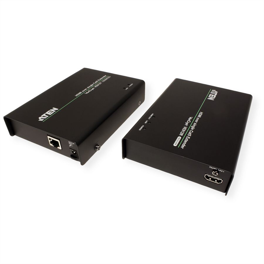 ATEN VE812 HDMI Extender, Ontvanger en Zender, HighQuality, Cat 5e, 100m