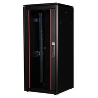 ROLINE 19-inch Network Cabinet Pro 26 U, 600x600 WxD Glass door black